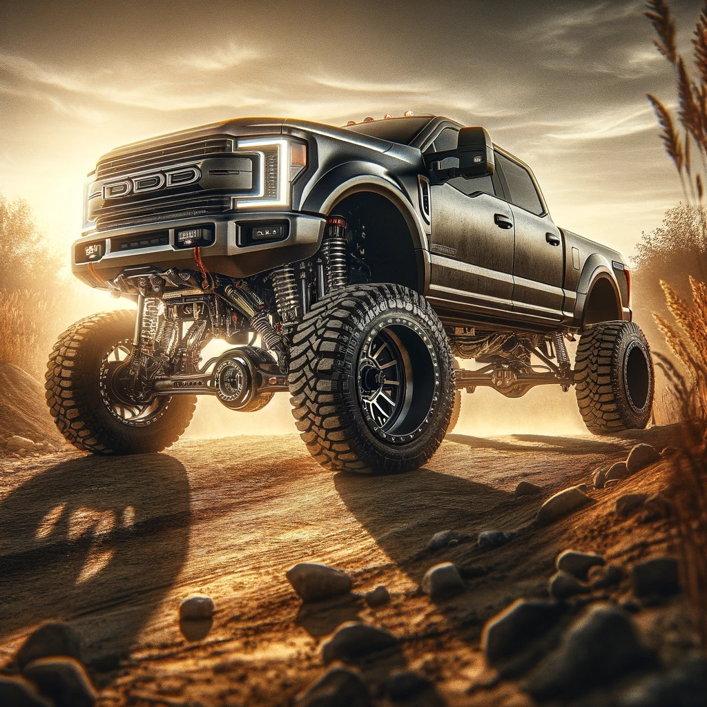 Lifted Truck Suspension