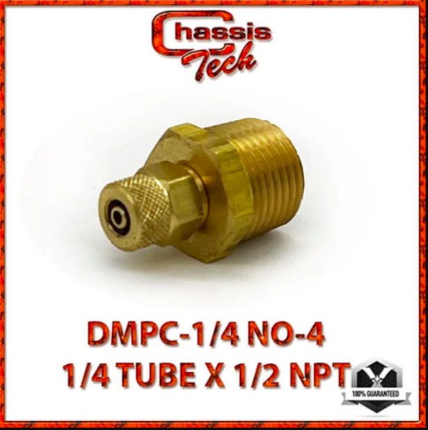 Connector NEVERLEAK FITTING 1/4 Tube X 1/2 Male NPT